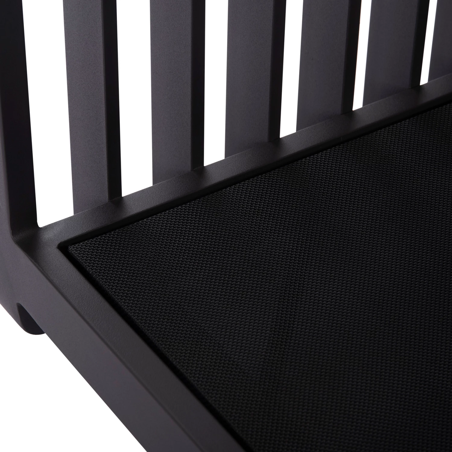 Set lounge për jashtë, 4 pjesë, seria Eternity, alumin anthracite, sipërfaqe guri sinterizuar, ngjyrë gri e errët