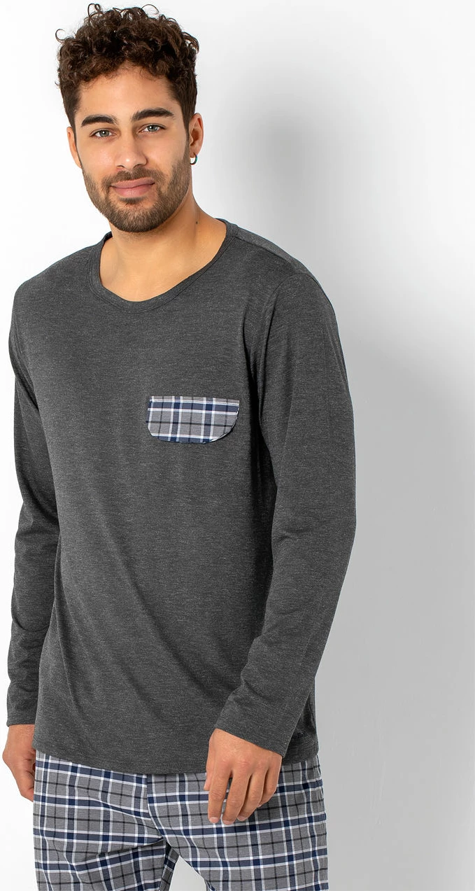 Set pizhamash për burra, Jumeon, 002-000305, anthracite