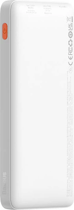 Powerbank Baseus Airpow 10000mAh, 20W, i bardhë