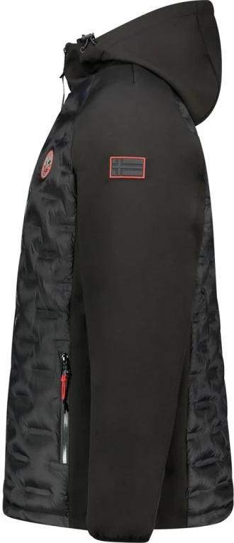 Jakne për meshkuj Geographical Norway, e zezë