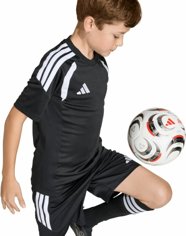 Fanellë futbolli adidas për fëmijë, e zezë