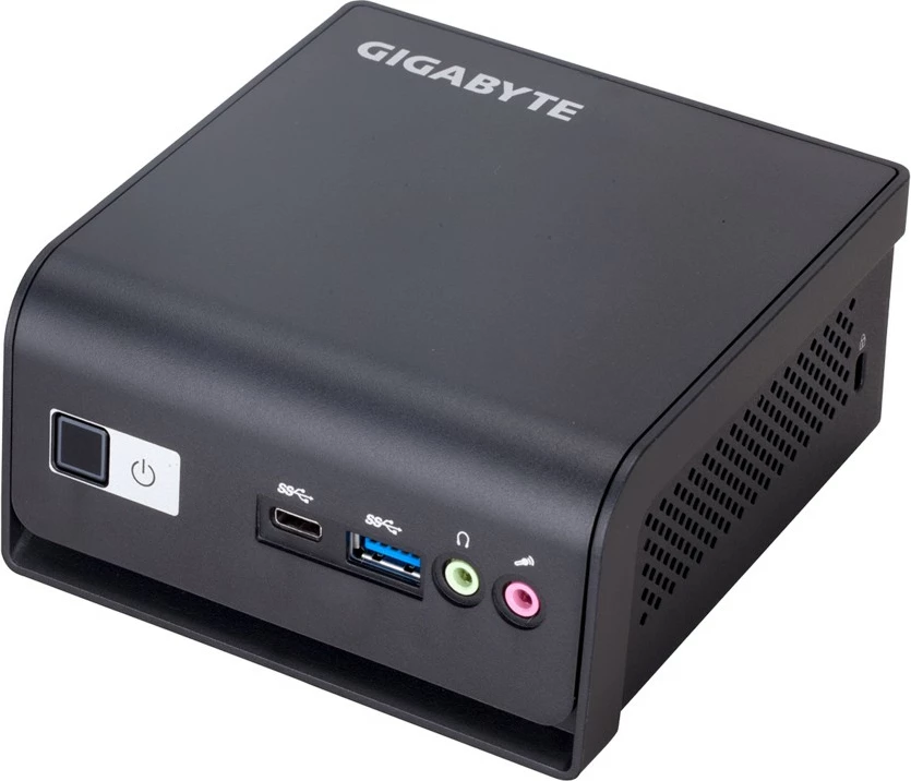 Barebone Gigabyte BRIX GB-BMPD-6005, Pentium N6005, Intel UHD Graphics, Wi-Fi, Bluetooth, Kasë mini, e zezë