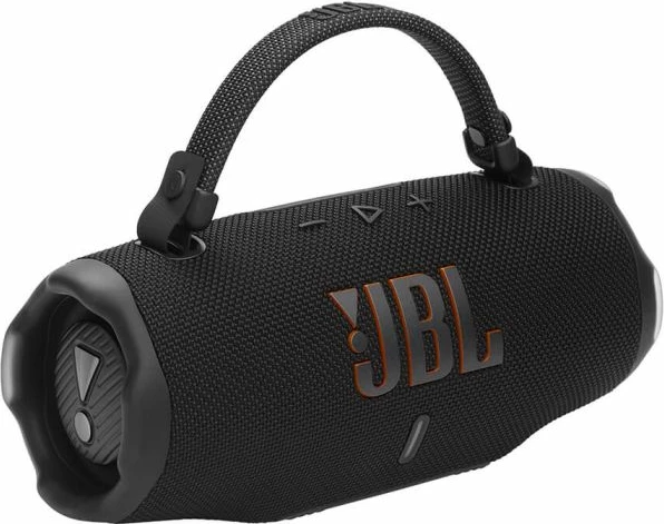 Altoparlant portativ Bluetooth JBL Charge 6 (JBLCHARGE6BLK), 28 orë, IP68, power bank, i zi