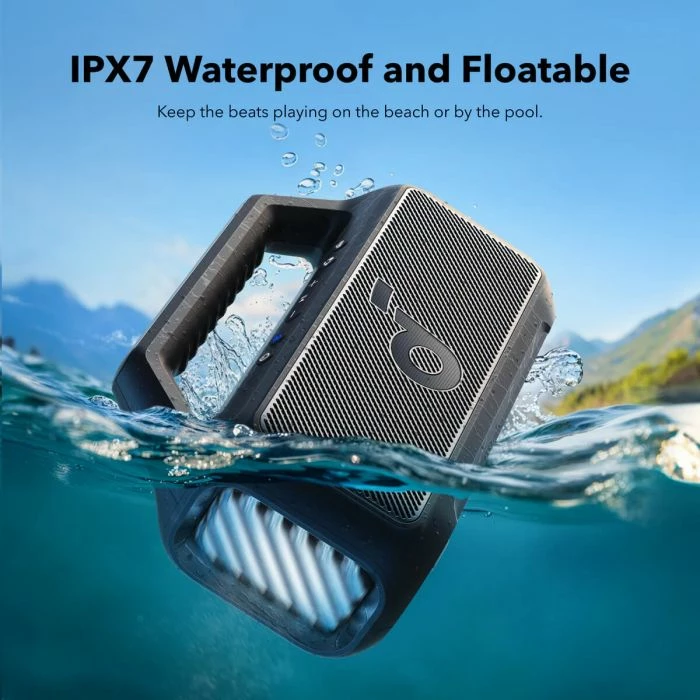 Altoparlant Bluetooth portativ Anker Soundcore BOOM 2 80W 24h IPX7 Bluetooth 5.3, i zi