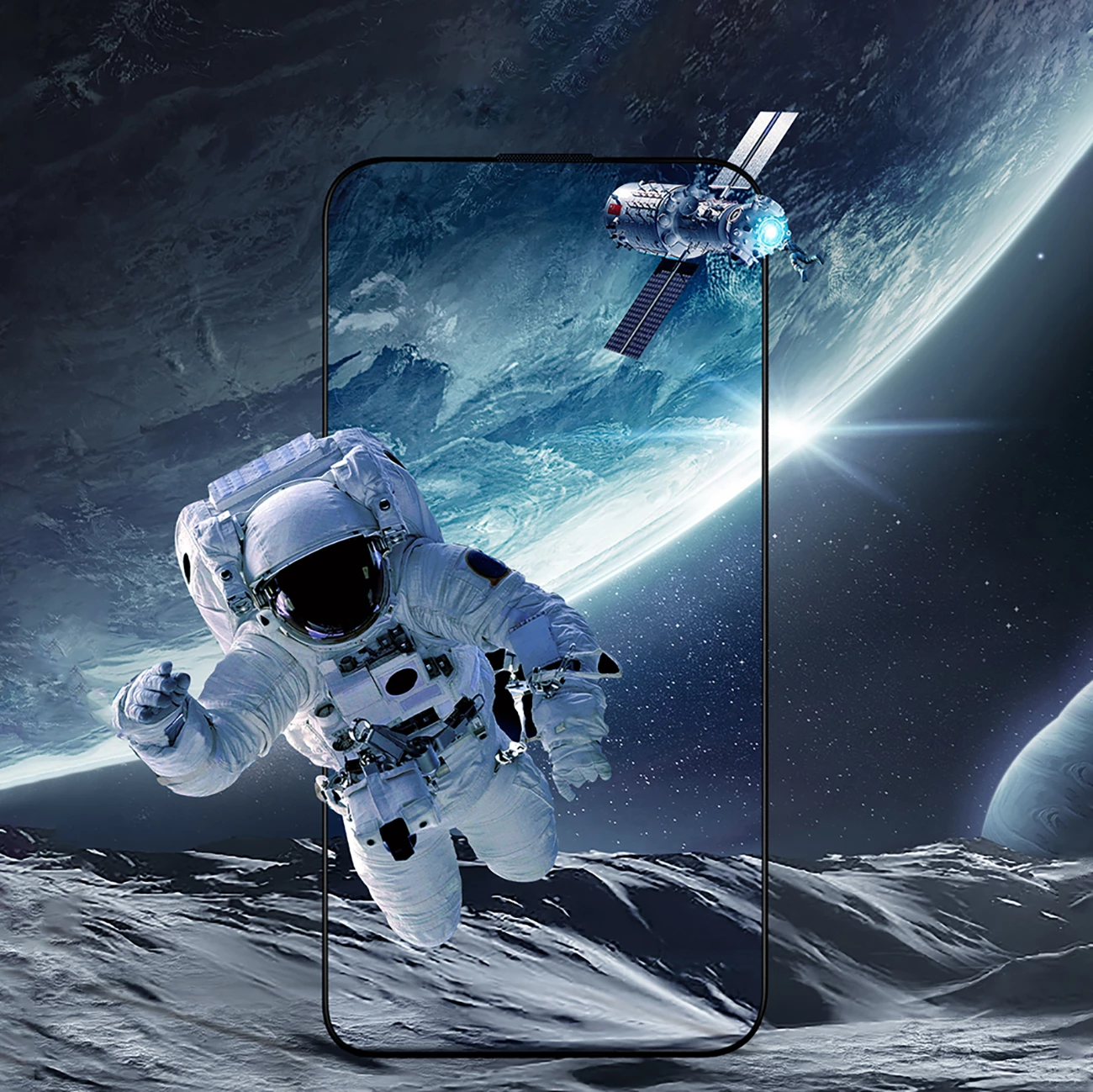 Xham i temperuar Joyroom JR-MKN0313 Corning Eyecare për iPhone 15 Plus/16 Plus