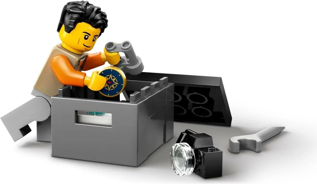 Set LEGO City Off-Road Mountain Truck 4x4, 221 pjesë, për fëmijë, Jeshile