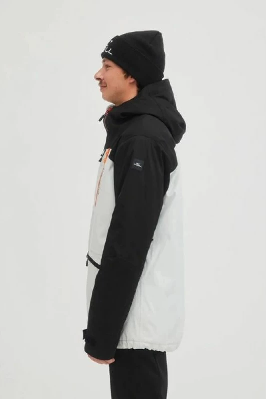 Jakne ski ONeill për meshkuj, të bardhë