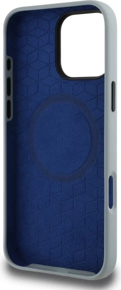 Mbështjellës BMW Silicone Turning Lines MagSafe për iPhone 16 Pro Max, Gri