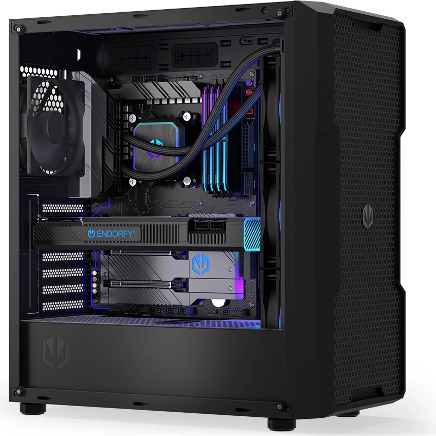 Ftohësi i Lëngshëm për Proçesorin ENDORFY Navis F360 ARGB, i Zi