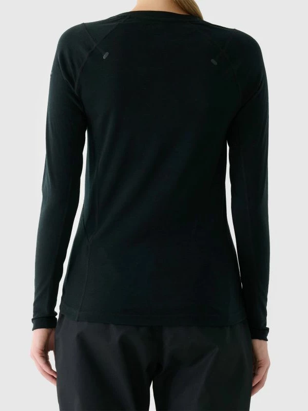 Maicë me mëngë të gjata trekking për femra 4f, gri