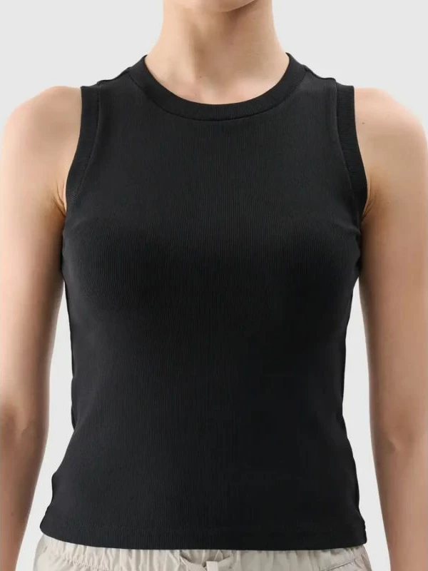 Maicë pa mëngë femra 4f, e zezë