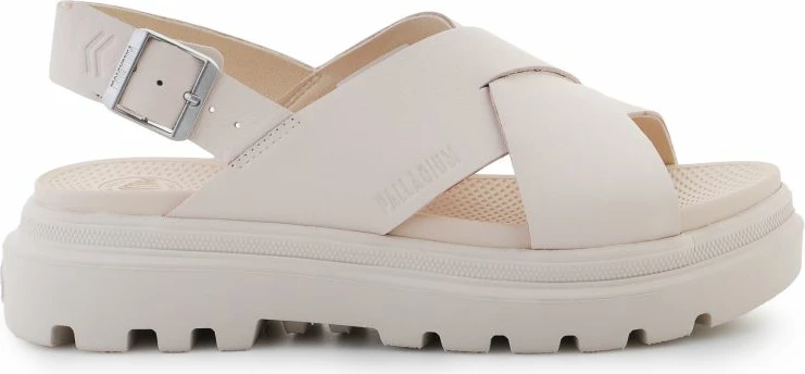 Sandale për femra Palladium, bezhë