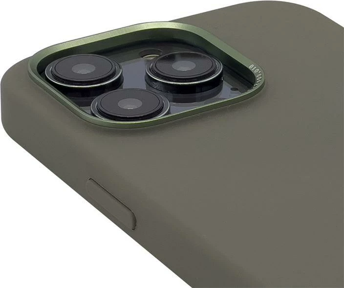Mbështjellës Decoded për iPhone 14 Pro Max, MagSafe, silikon, Gjelbër