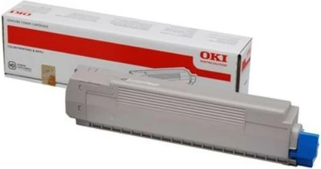 Toner OKI 45862839 për MC853/MC873, Cyan, 7300 faqe