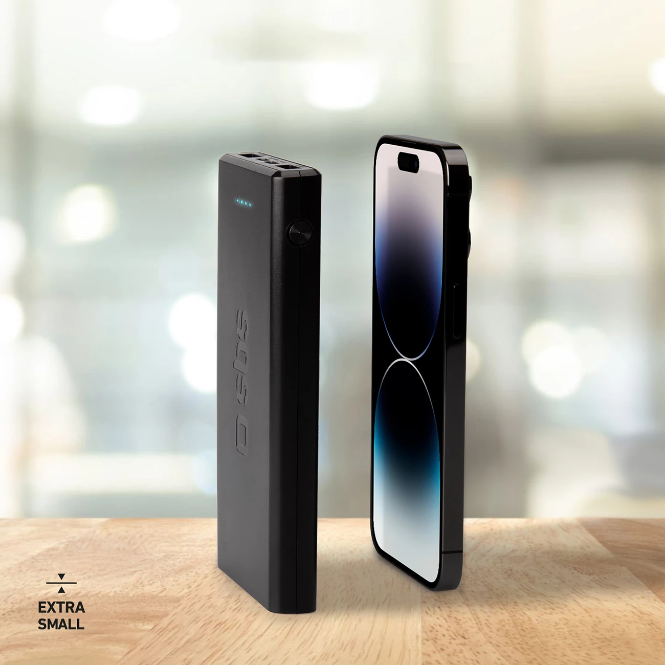 Powerbank SBS TTBB10000FASTPD20K 10000 mAh 20W, e zezë