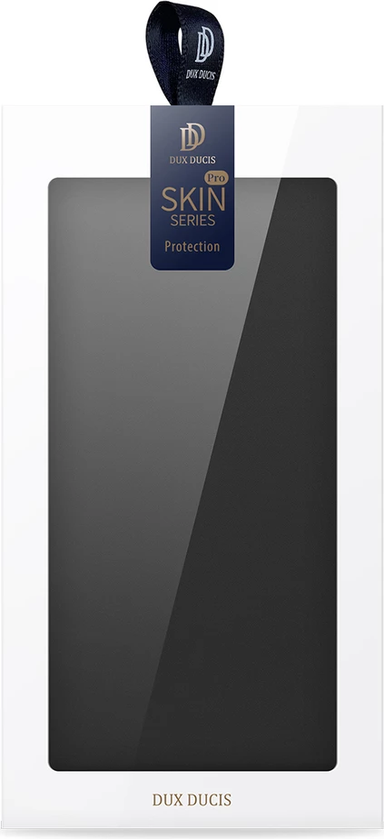 Mbështjellës Dux Ducis Skin Pro për Samsung Galaxy S22+, eko lëkurë, i zi