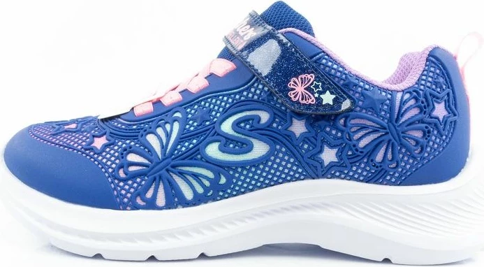 Atlete për fëmijë Skechers për femra, me shkëlqim