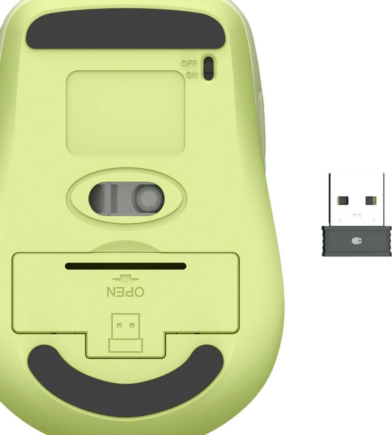 Maus Hama WM-450 wireless, 7 butona, laser, jeshil