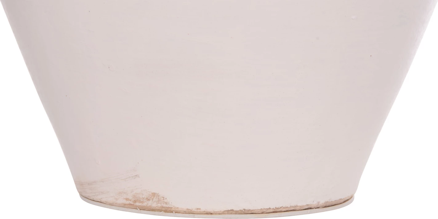 Vazo dekorative (amforë), terrakotë e bardhë, FEAX FH4676.02L, 35x35x58cm