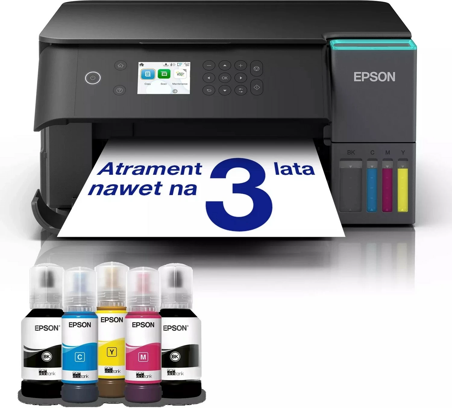 Printer Epson EcoTank L6360, multifunksional, ngjyrë zezë