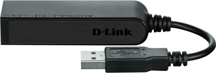 Adapter rrjeti USB 2.0, D-Link DUB-E100, Fast Ethernet 10/100 Mbps, i zi