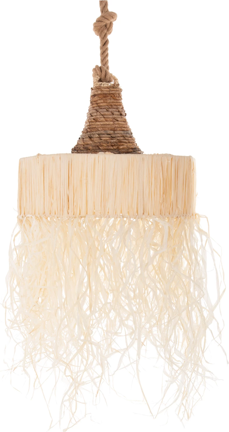 Set llambadar tavani, litar dhe fije palme të tharë, FH11921, Φ41Χ155H cm