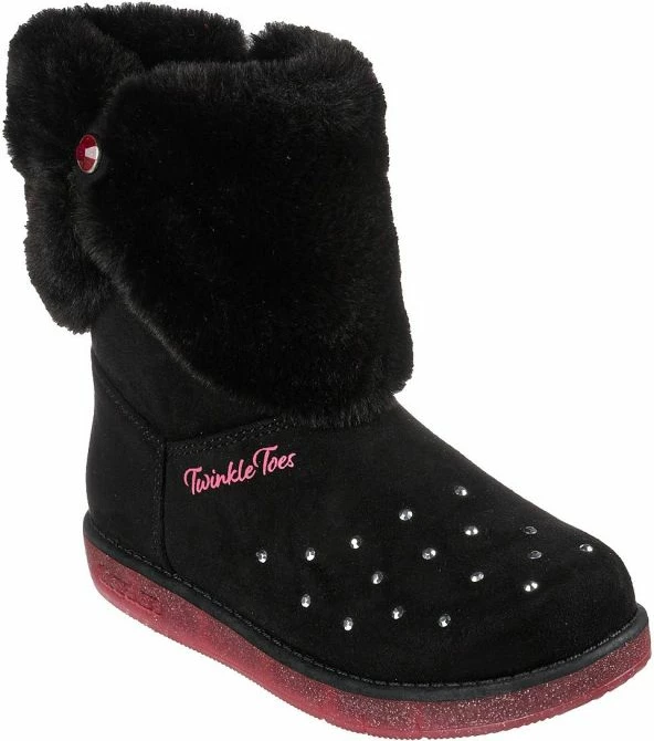 Çizme për fëmijë Skechers, të zeza