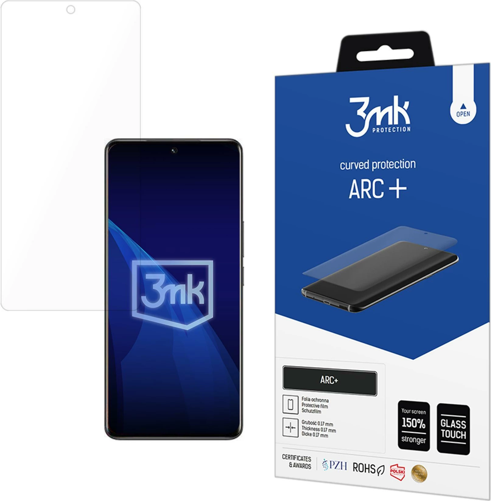 Film mbrojtës 3mk Protection ARC+ për Vivo V29 5G