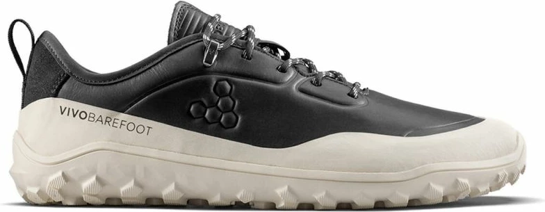 Këpucë për meshkuj Vivobarefoot, obsidian/white