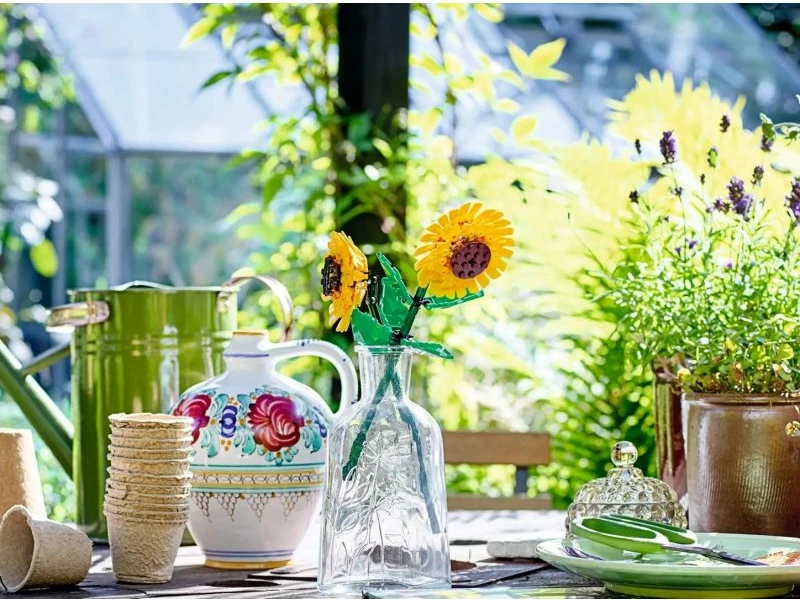 Set LEGO Botanical Collection lule dielli