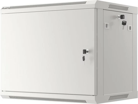 Kasë rrjeti për mur Lanberg WF01-6409-00S, 9U, 600x450 mm, Gri