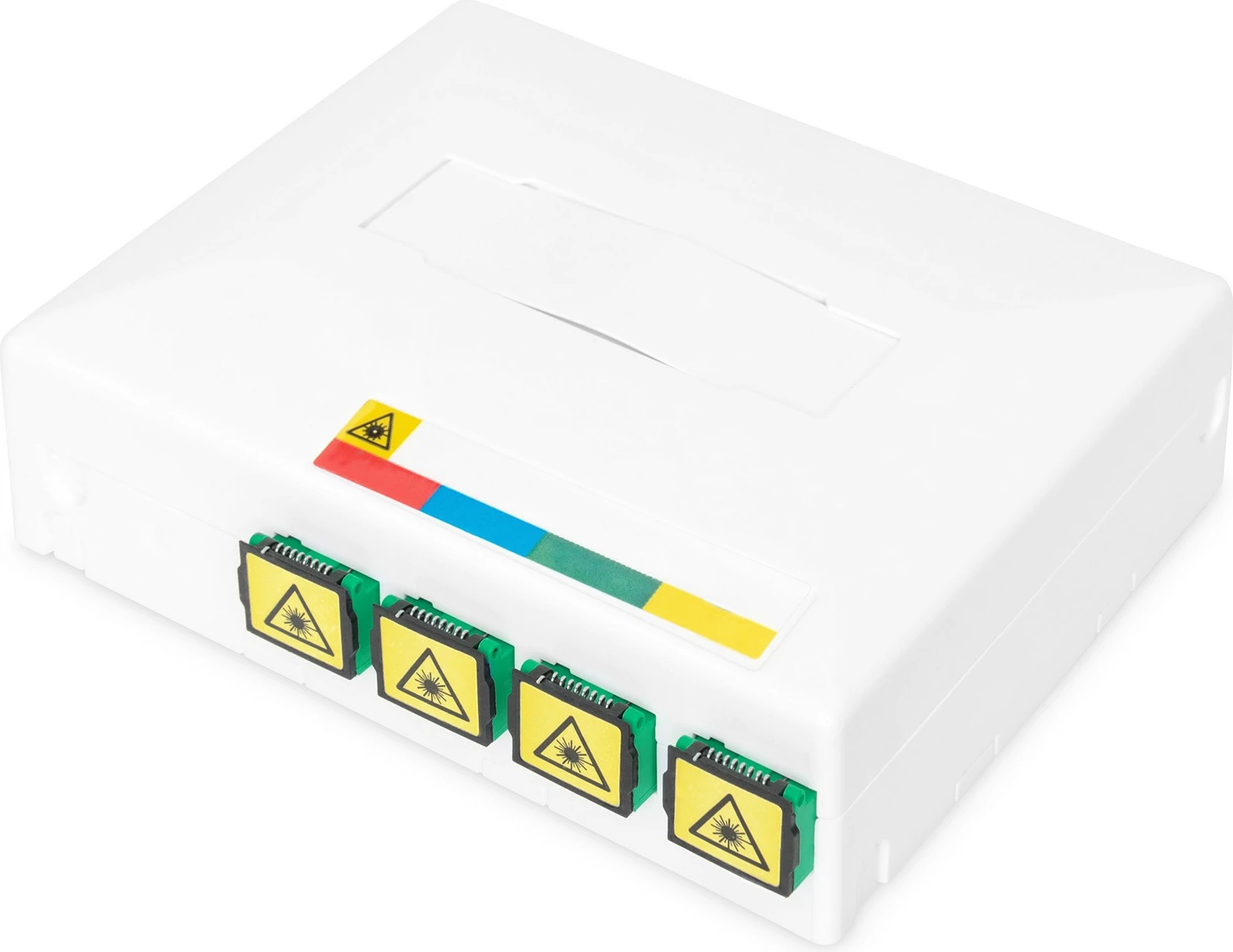 Kasë rrjeti Digitus FTTX me 4x SC SX, e bardhë