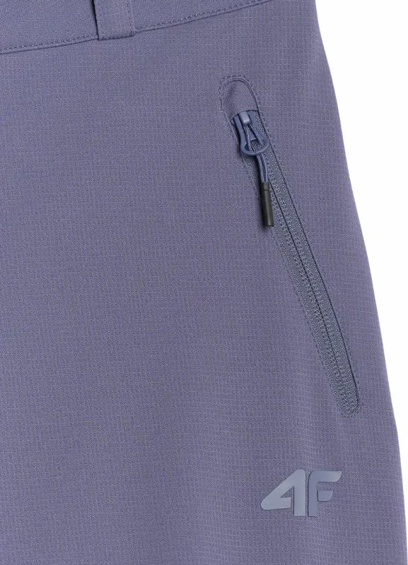 Pantallona softshell për femra 4f, të kaltërta