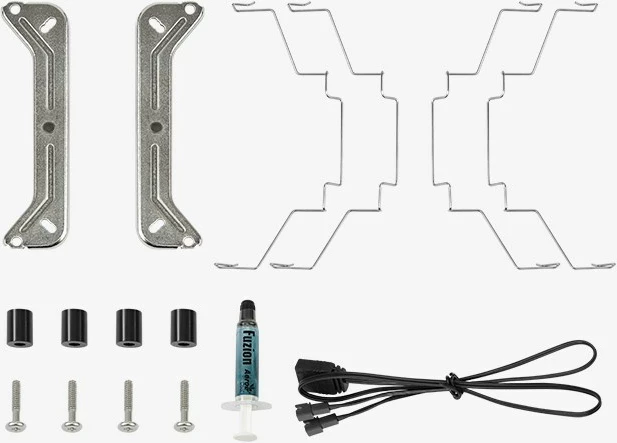 Ftohës ajri procesori Aerocool Rime 4, 12 cm, i zi