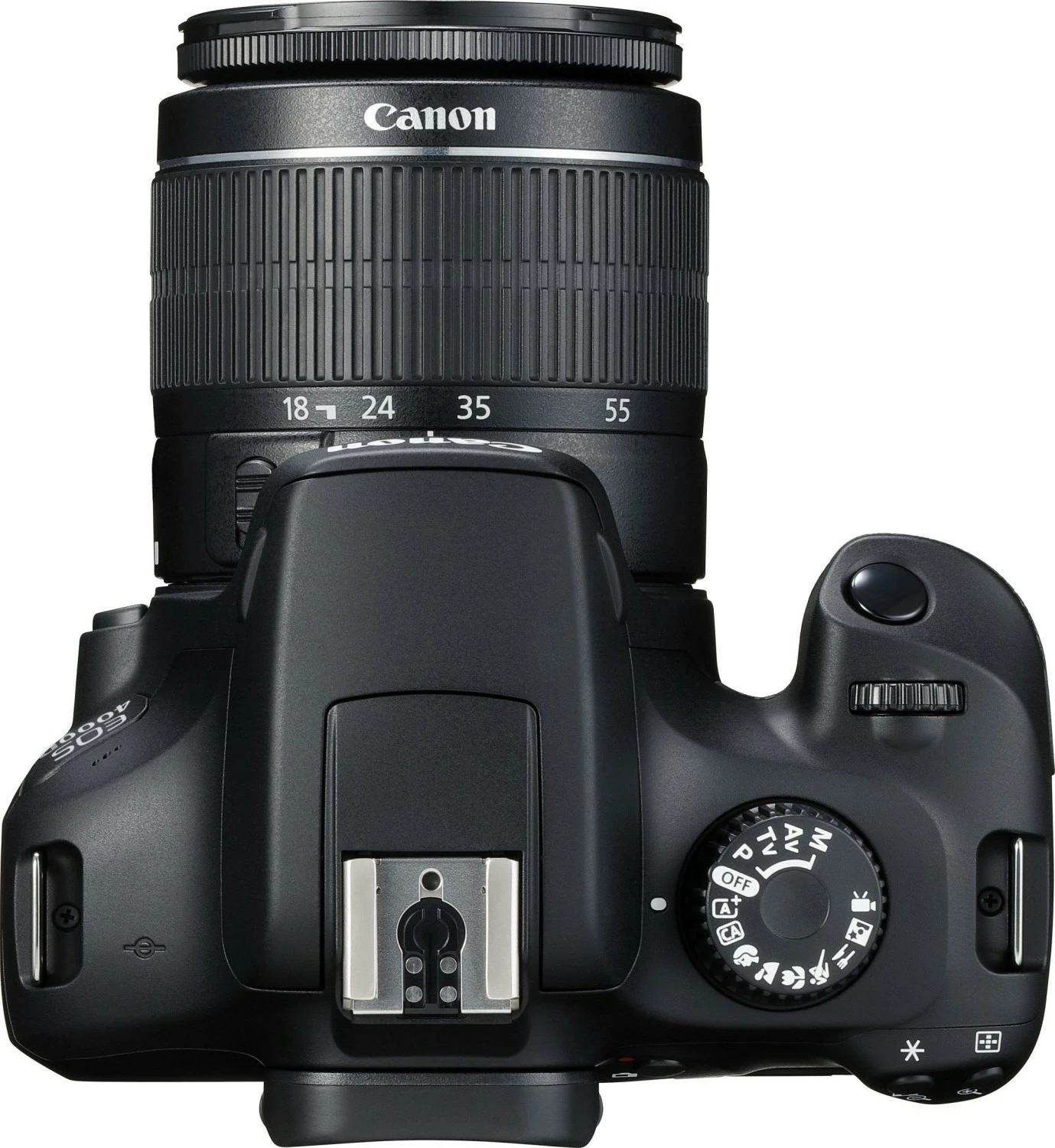 Aparat Canon EOS 4000D, 18 MP, Full HD, Wi-Fi, i zi