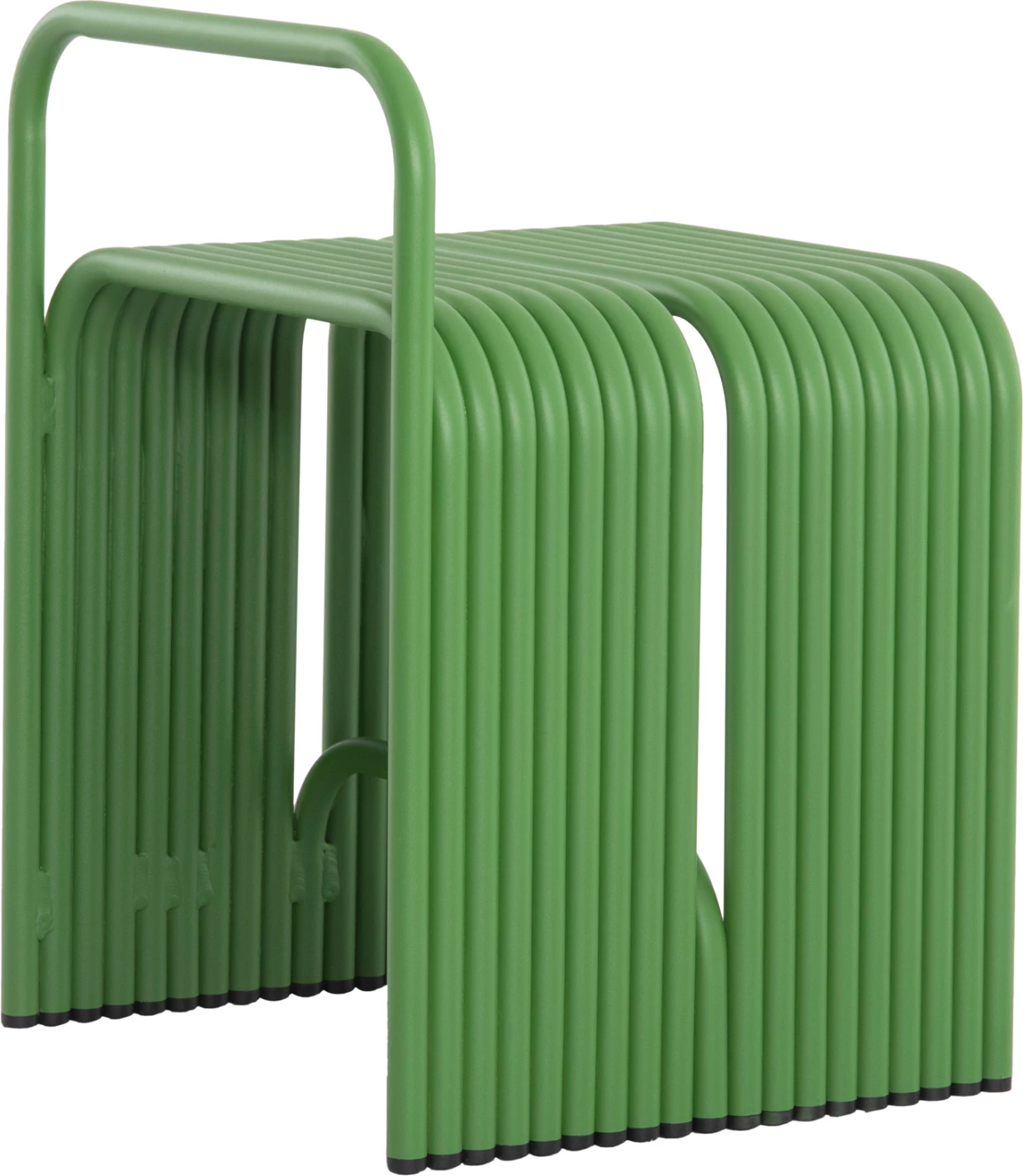 Karrige për bar INTREPID, alumin, ngjyrë e gjelbër, 40x38x55H cm