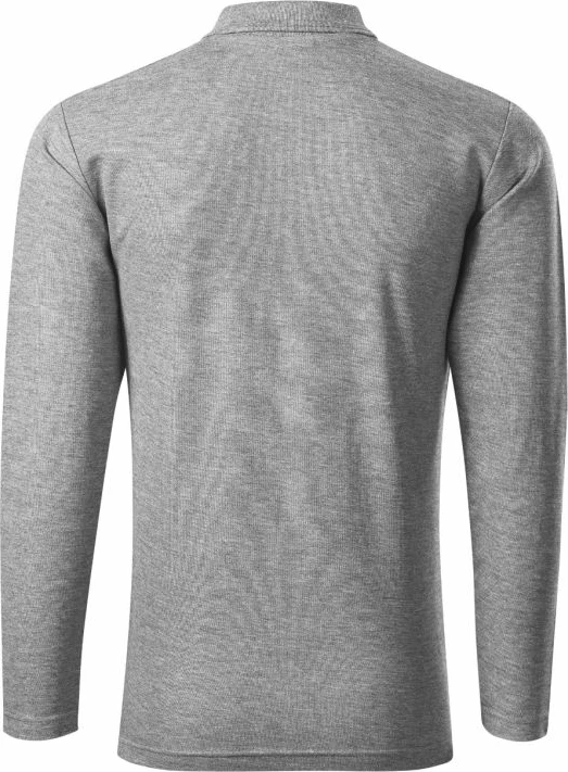 Maicë polo me mëngë të gjata për meshkuj Malfini, gri