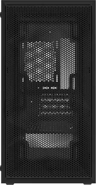 Kasë Darkflash M305 Mesh mini tower M-ATX/ITX, pa ventilatorë, deri 7x120mm, 2x SSD + 2x HDD, USB 3.0, e zezë