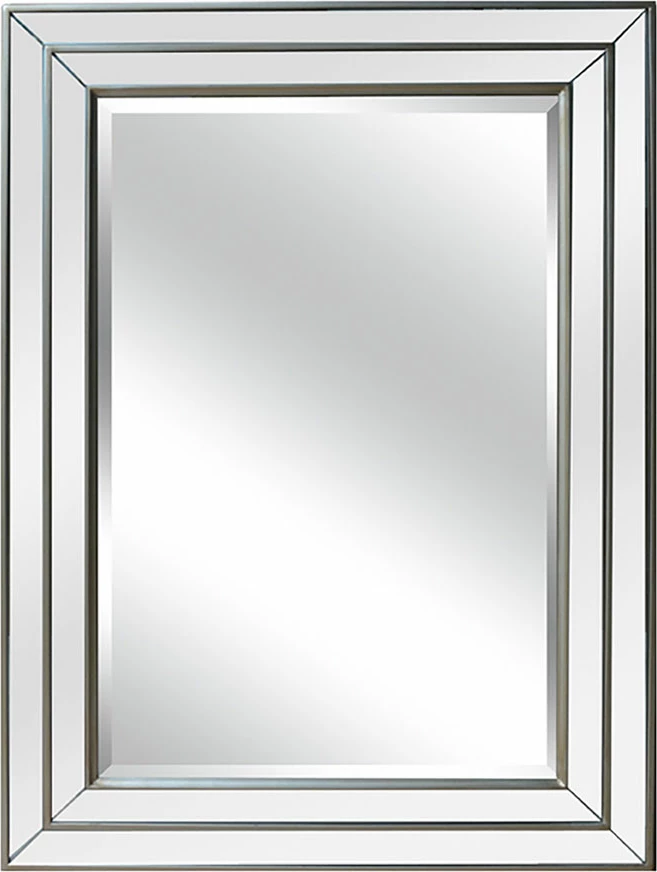 Pasqyrë Livello, ngjyrë shampanjë, 80x110