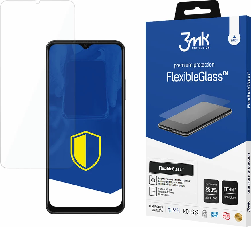 Mbrojtës ekrani FlexibleGlass për Oppo A38, 3mk Protection, transparent