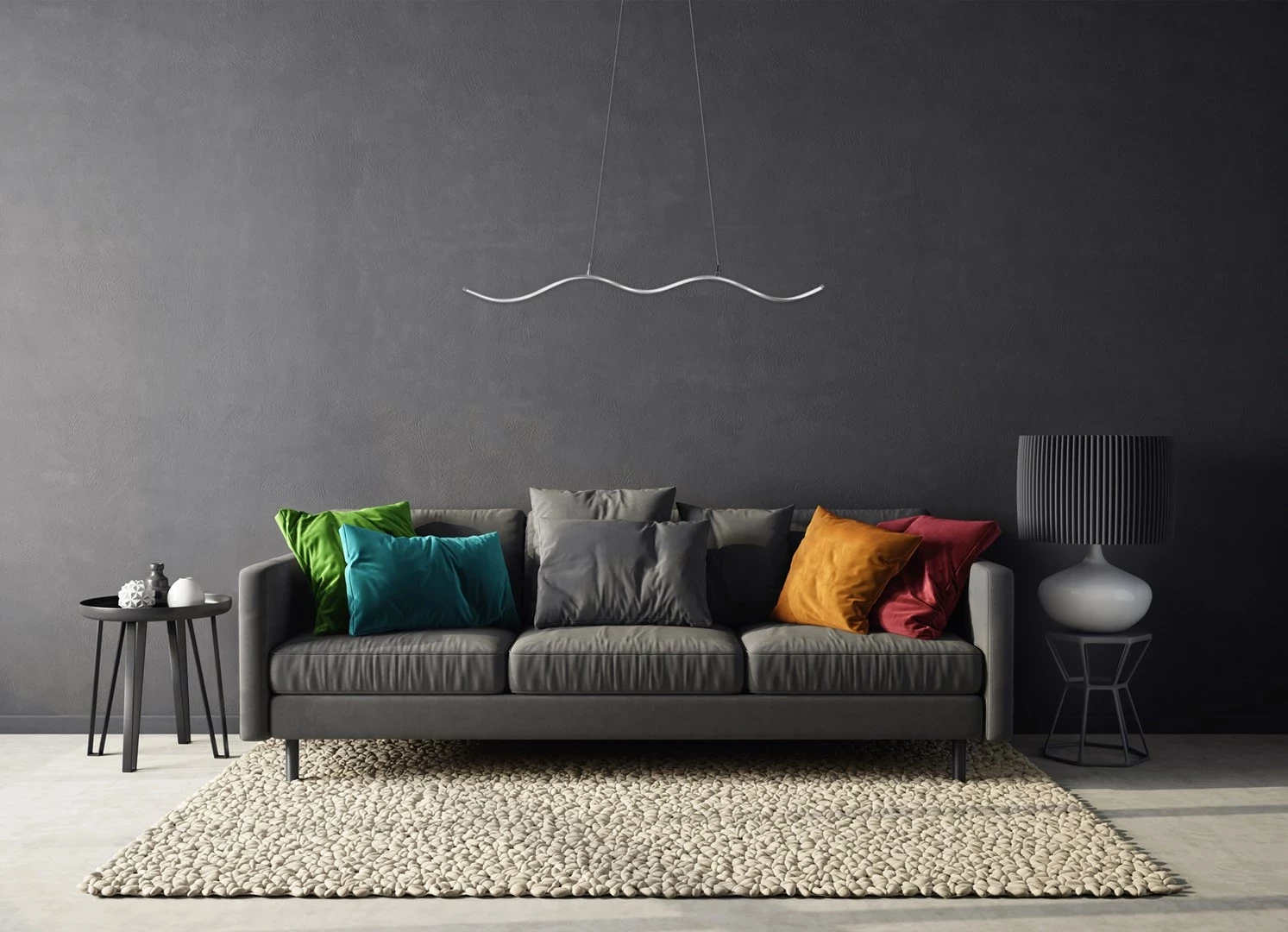 Llambë tavani Activejet AJE-SARA, LED, Argjendtë