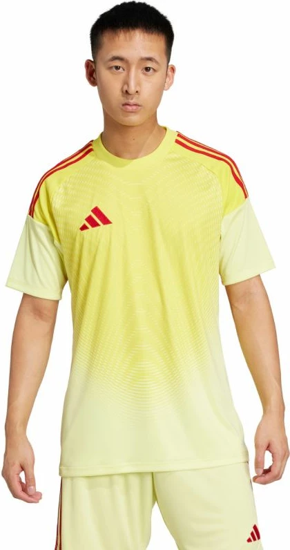 Fanellë portieri adidas për meshkuj, e verdhë