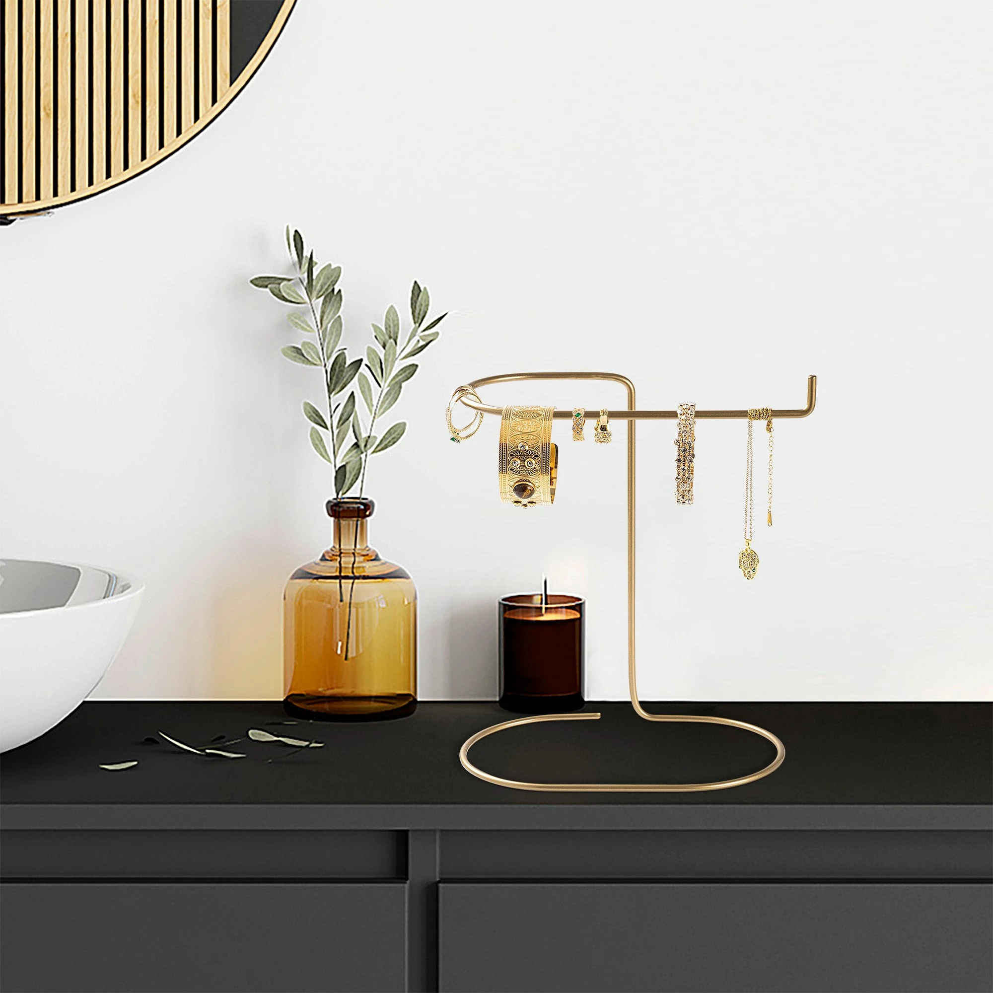 Organizues për stoli, dizajn Aberto, TK-002, ngjyrë ari