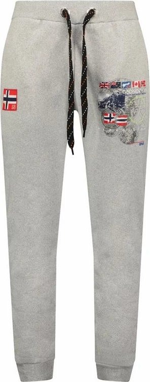 Pantallona për meshkuj Geographical Norway, të hirtë