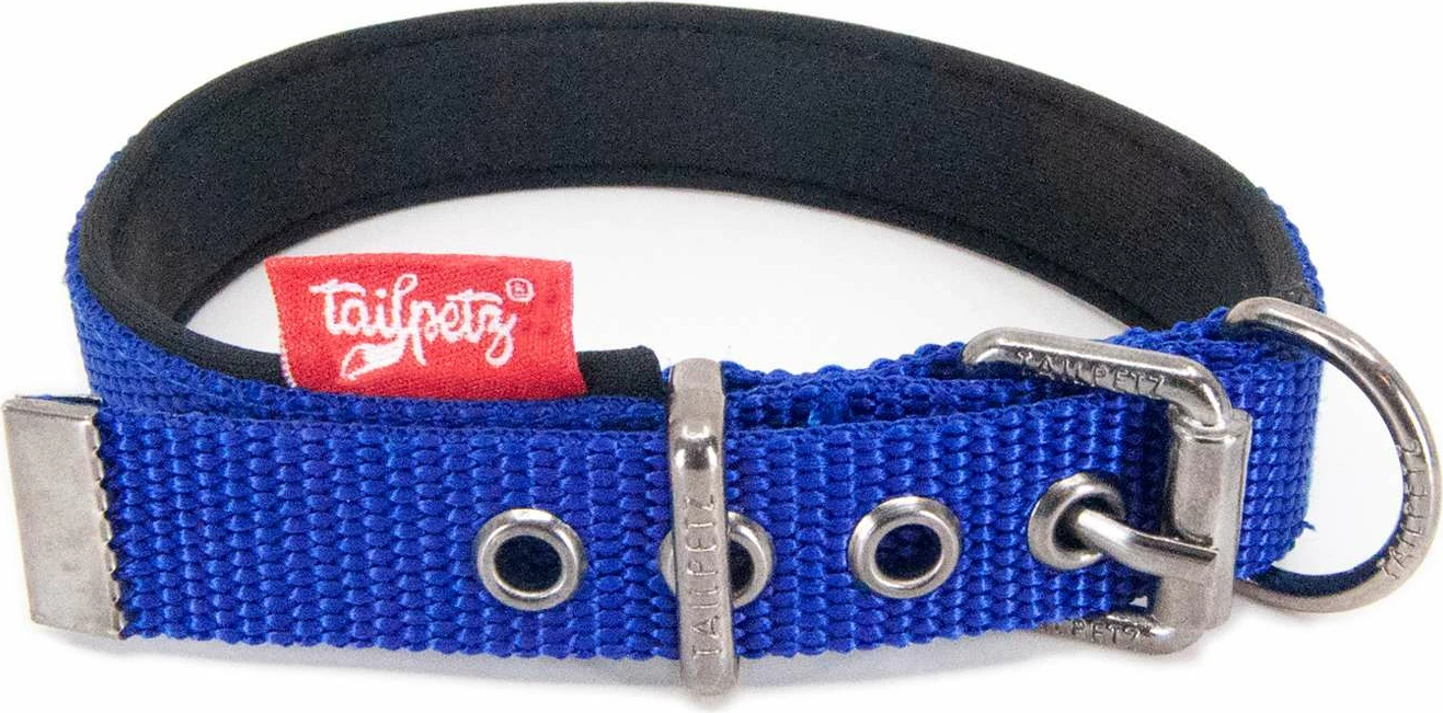 Qafore për qen, ngjyrë sax blue, Paws & Whiskers, madhësia L