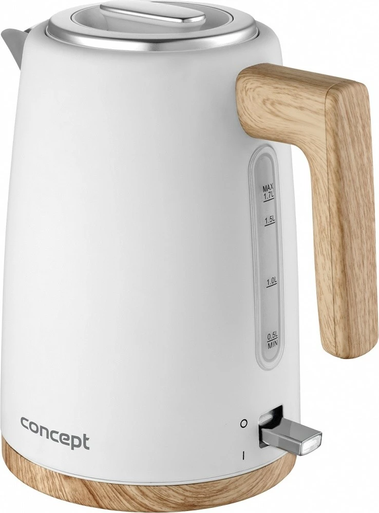 Ibrik elektrik Concept RK3315, 1.7L, Bardhë