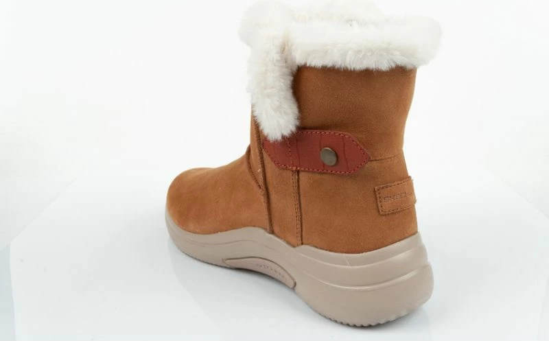 Çizme dimërore për femra Skechers, ngjyrë kafe