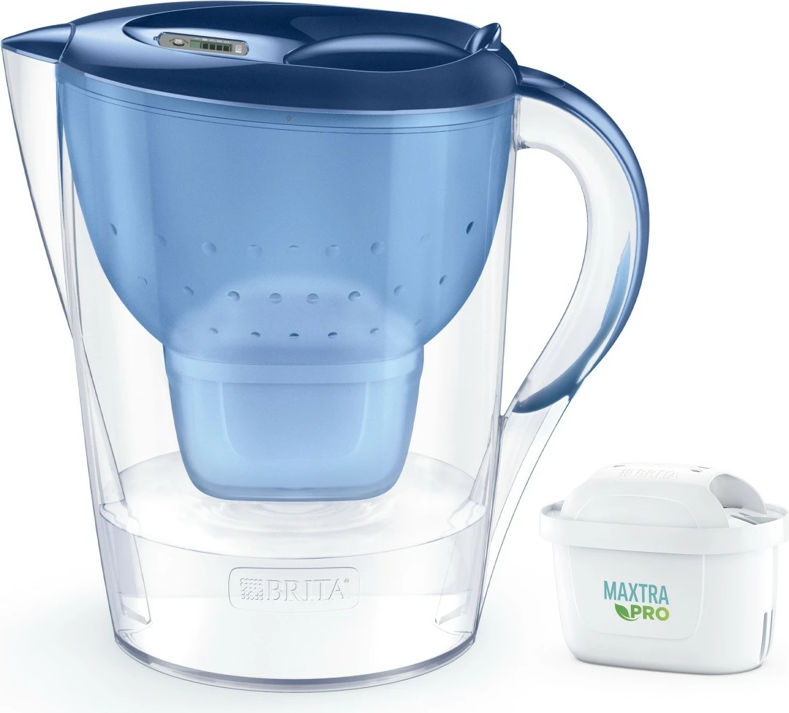 Ibrik filtrues uji Brita Marella XL Maxtra PRO, 3.5L, Blu