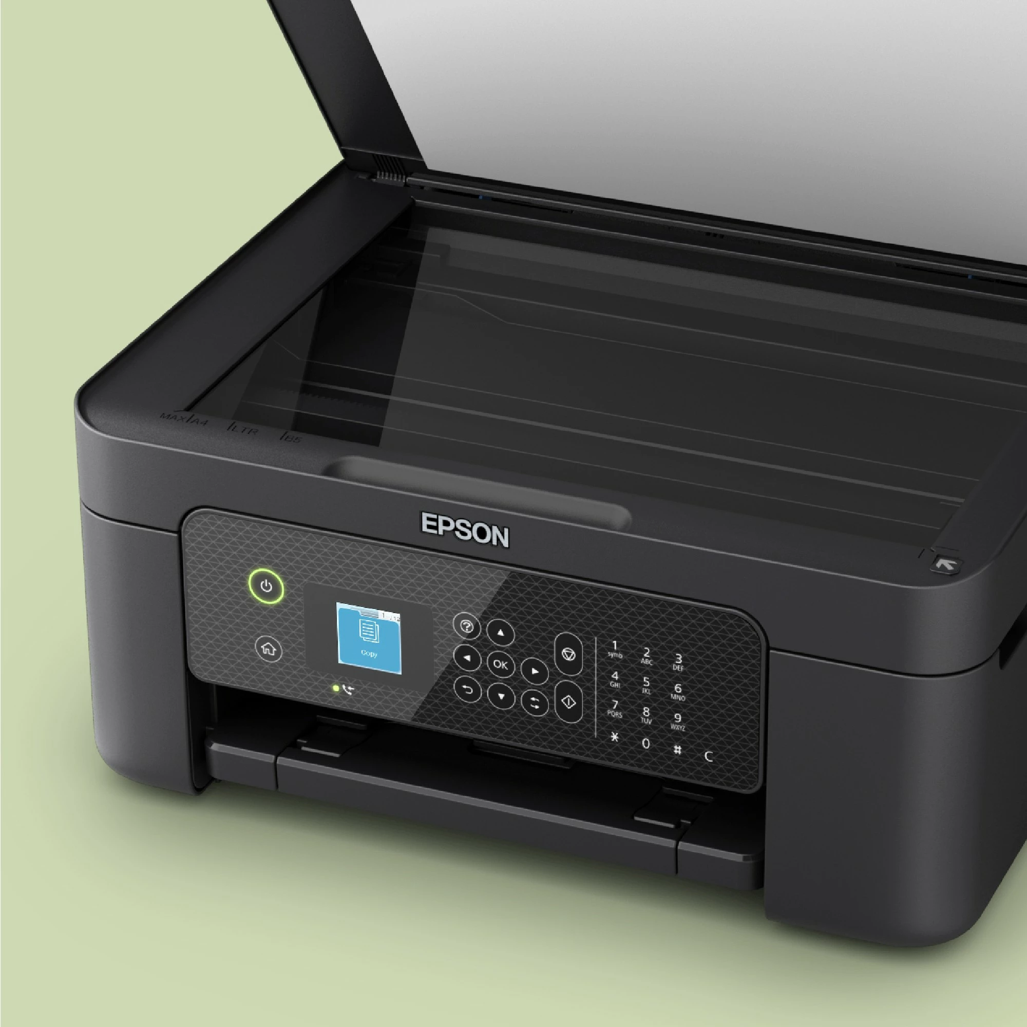 Printer multifunksional Epson WorkForce WF-2910DWF, Wi-Fi, duplex, ekran me ngjyra, i zi