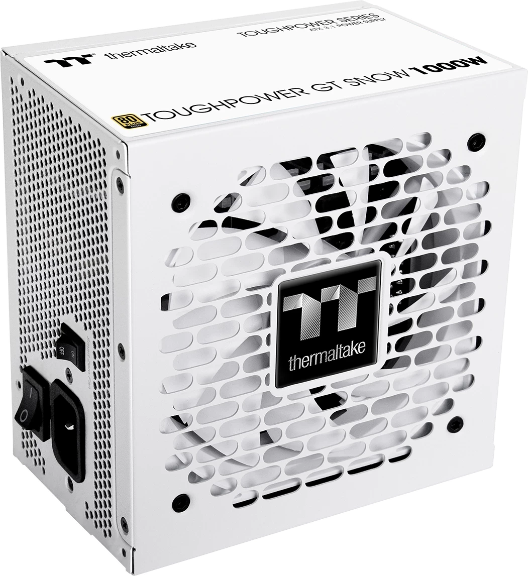 Furnizues energjie Thermaltake Toughpower GT Snow 1000W, ATX 3.1, 80 Plus Gold, i bardhë